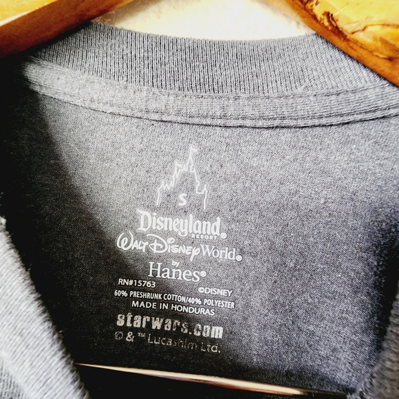 Star Wars Men’s T-Shirt Han Solo "I Know" Graphic Short Sleeve Gray Small S - Picture 5 of 6